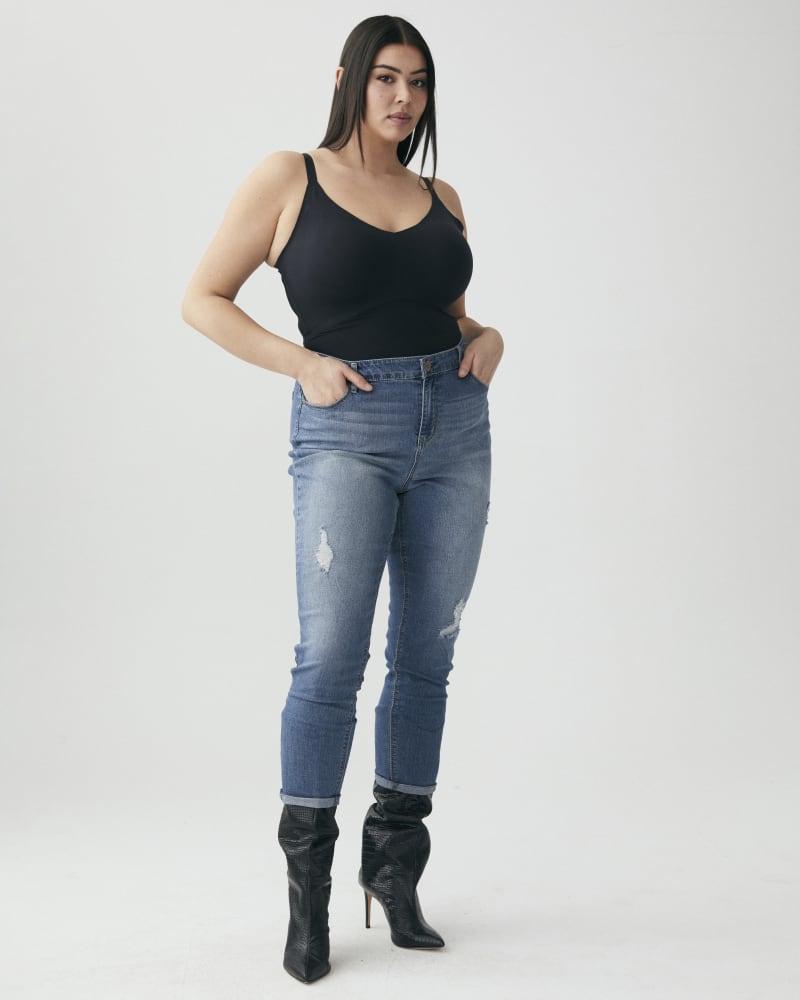 Size 16 skinny jeans top